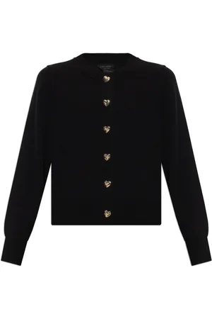 Kate Spade Stickade tröjor & koftor, Dam, L, Kashmir, Ull Cardigan