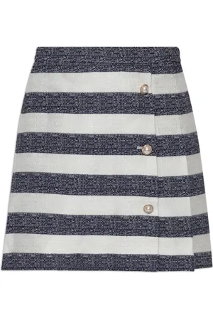 Kate Spade Kjol, Dam, L, Polyester, Kjol med randigt mönster