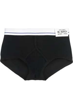 Dolce & Gabbana Underkläder, Herr, M, Bomull, Logo Bomullsbriefs