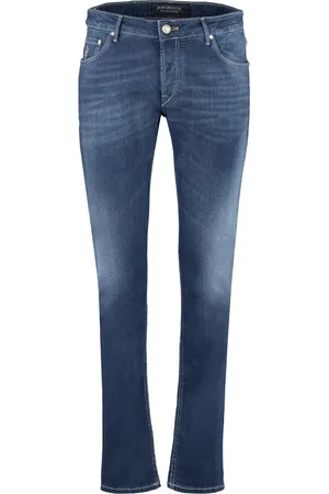 Hand Picked Jeans, Herr, W33, Bomull, Klassiska Straight-Leg Jeans