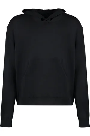 OUR LEGACY Sweatshirts & Hoodies, Herr, M, Bomull, Räfflad Stickad Hoodie Bomullsblandning
