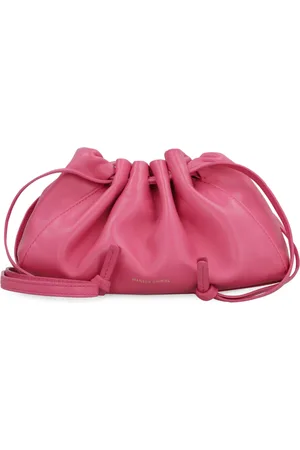 Mansur Gavriel Väska, Dam, ONE Size, Läder, Läder Miniväska med Dragsko Stängning