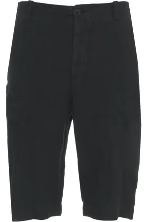TRANSIT Shorts, Herr, L, Linne, Svarta Linne Cargo Shorts Ss25