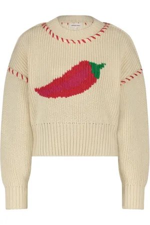Fabienne Chapot Stickade tröjor & koftor, Dam, 2Xl, Viola Pullover