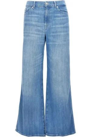 7 for all Mankind Jeans, Dam, W27, Bomull, Lotta Cropped Malibu Jeans