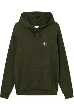 Les Deux Sweatshirts & Hoodies, Herr, L, Bomull, Clyde AOP Hoodie