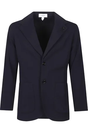 LARDINI Jacka, Herr, L, Stilren stickad jacka
