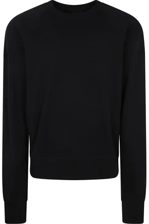 THOM KROM Stickade tröjor & koftor, Herr, S, Rundhalsad Sweatshirt för Män