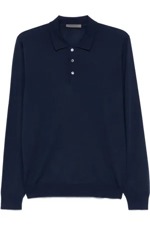 corneliani Topp, Herr, 3Xl, Läder, Blå Tröja Herrkläder