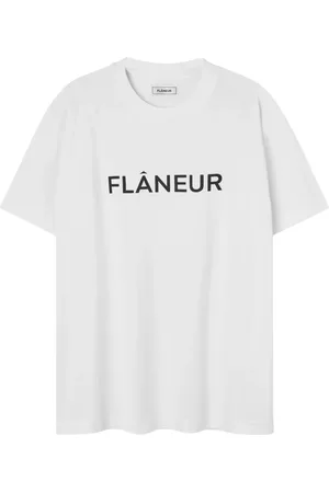 FLÂNEUR Flâneur, Topp, Herr, XL, Tryckt Logot-shirt