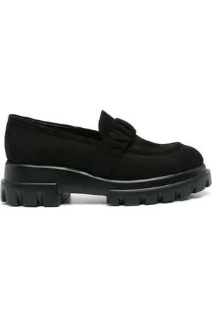 AGL ATTILIO GIUSTI LEOMBRUNI Skor, Dam, 40 EU, Celeste Suede Loafers