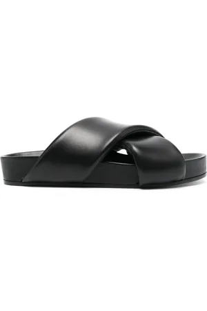 Jil Sander Skor, Herr, 44 EU, Läder, Stilren sandal för sommaroutfits