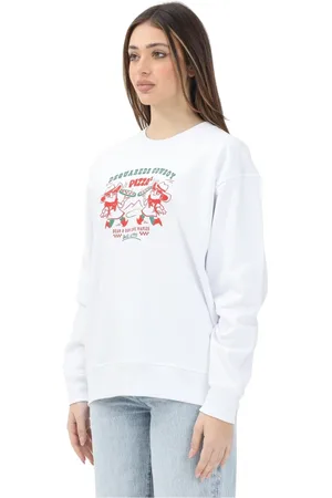 Dsquared2 Sweatshirts & Hoodies, Dam, M, Bomull, Cowboy Pizza Vit Tröja