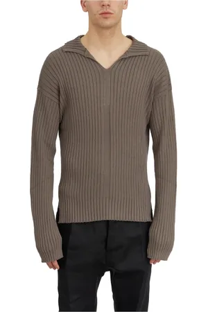 Rick Owens Stickade tröjor & koftor, Herr, L, Tabard Dust Top