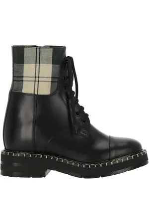 See by Chloé Skor, Dam, 37 EU, Bomull, Barbour X Chloe Stövlar, Snörning, Kvinnor