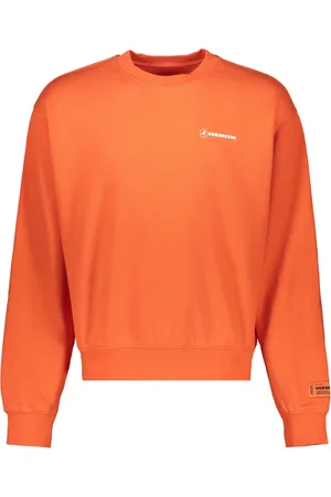 Heron Preston Sweatshirts & Hoodies, Herr, S, Bomull, Logo Print Sweatshirt