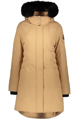 Moose Knuckles Kappa, Dam, S, Polyester, Huvad parkas med avtagbar pälskant