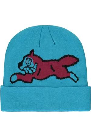ICECREAM Accessoarer, Herr, ONE Size, Logo Intarsia Stickad Beanie Mössa