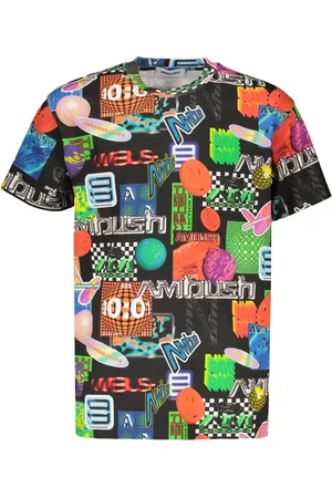 AMBUSH Topp, Herr, S, Bomull, Tryckt bomull T-shirt