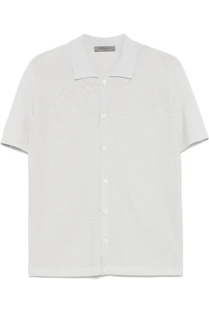 corneliani Skjorta, Herr, L, Bomull, Grå Sweatshirt för Män Stilfull