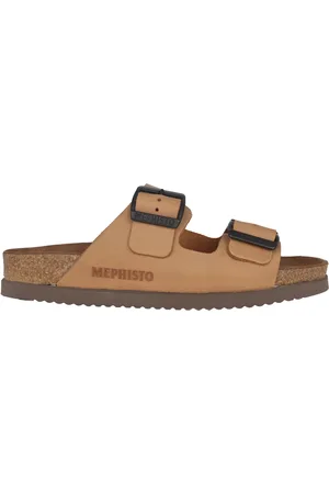 Mephisto Skor, Herr, 40 EU, Läder, Slide Sandal i Chestnut