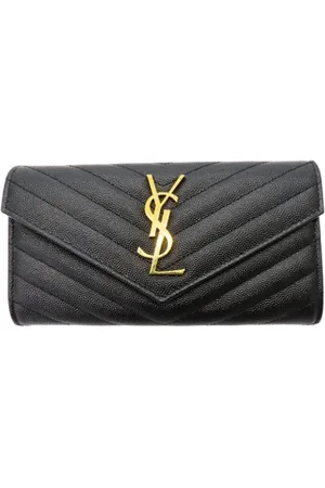 Saint Laurent Pre-owned, Dam, ONE Size, Pre-owned Laeder plnbcker