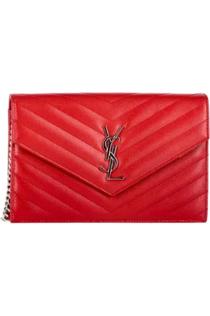 Saint Laurent Pre-owned, Dam, ONE Size, Pre-owned Laeder plnbcker