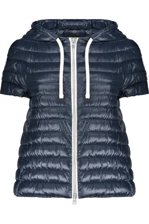 HERNO Jacka, Dam, L, Polyester, Kortärmad Vadderad Jacka med Huva