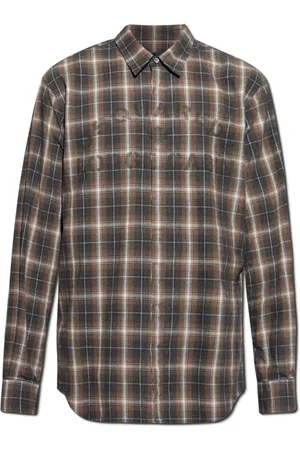 Dsquared2 Skjorta, Herr, S, Bomull, Rutig Skjorta