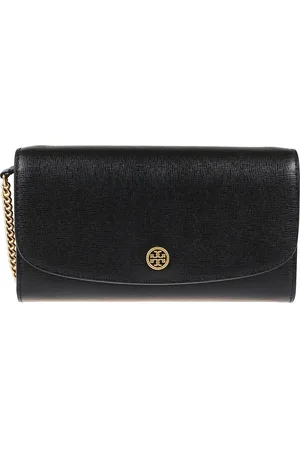 Tory Burch Accessoarer, Dam, ONE Size, Läder, Saffiano Läder Crossbody Väska