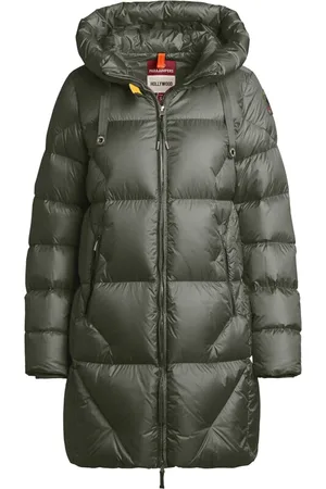 Parajumpers Kappa, Dam, L, Quiltad Olivgrå Jacka Janet Modell