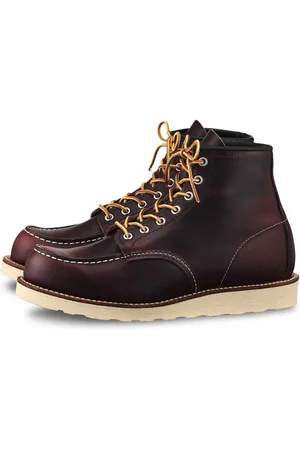 Red Wing Skor, Herr, 41 EU, Läder, Klassisk Mock Toe-arbetsstövel