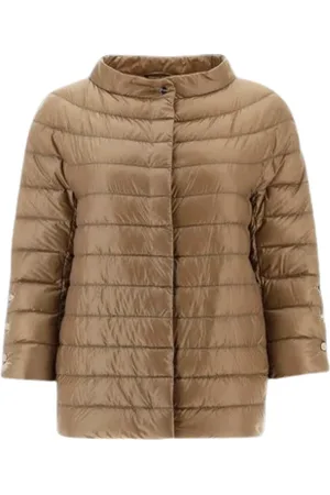 HERNO Jacka, Dam, XL, Nylon, Ultralätt kamelnylonjacka