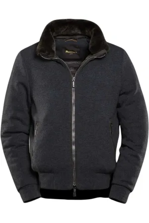MOORER Jacka, Herr, S, Polyester, L.63 Smooth Quilted Blouson