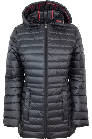 Jott Jacka, Dam, M, Nylon, Svart quiltad satinjacka