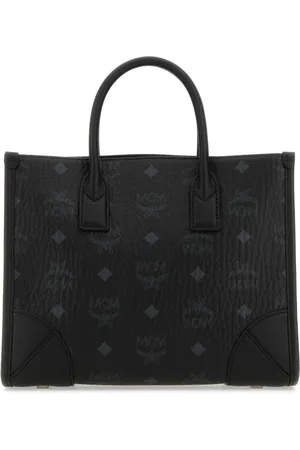 MCM Väska, Dam, ONE Size, Läder, München Printed Canvas Handväska