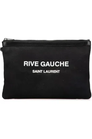 Saint Laurent Pre-owned, Dam, ONE Size, Pre-owned Canvas kuvertvskor