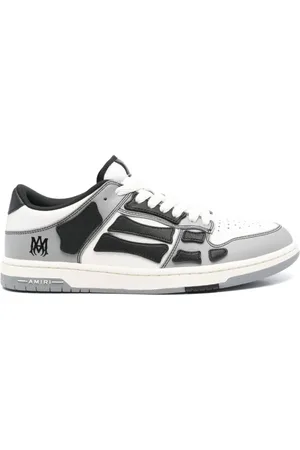 AMIRI Skor, Herr, 40 EU, Svarta Sneakers Snörning Platt Gummisula