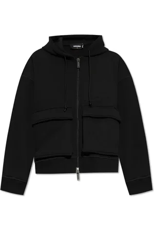 Dsquared2 Sweatshirts & Hoodies, Dam, XS, Bomull, Sweatshirt med logotyp
