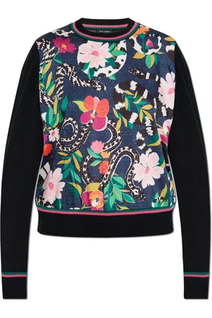 Kate Spade Stickade tröjor & koftor, Dam, S, Polyester, Tröja med kombinerade material