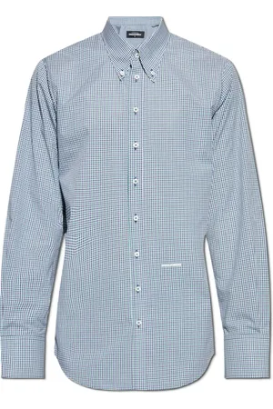 Dsquared2 Skjorta, Herr, XS, Bomull, Rutig skjorta