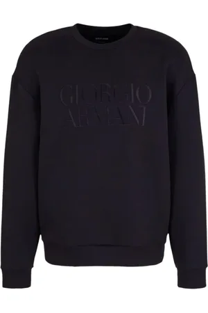 Giorgio Armani Sweatshirts & Hoodies, Herr, L, Stilig Sweatshirt Ubwz
