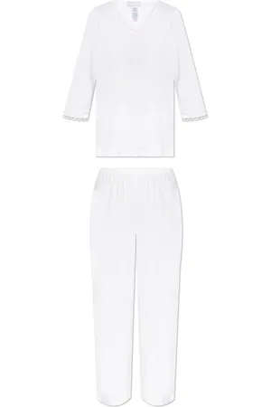 Hanro Pyjamaser & Lounge, Dam, M, Bomull, Pyjama Anouk
