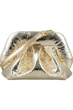 THEMOIRÈ Väska, Dam, ONE Size, Läder, Guld Gea Clutch Handväska