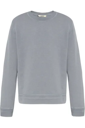 Zadig & Voltaire Sweatshirts & Hoodies, Herr, XS, Bomull, Tryckt Sweatshirt