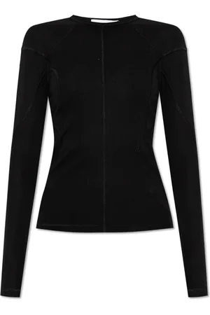 Helmut Lang Topp, Dam, L, Bomull, Långärmad topp