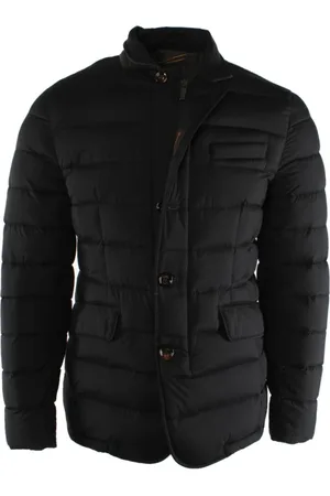 MOORER Jacka, Herr, S, Nylon, Blå Nylonjacka Zayn Stil
