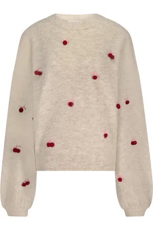 Fabienne Chapot Stickade tröjor & koftor, Dam, M, Linda Cherry Pullover