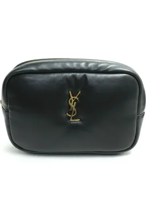 Saint Laurent Pre-owned, Dam, ONE Size, Pre-owned Laeder handvskor