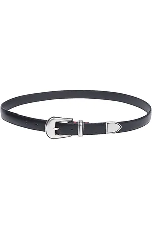 ELEVENTY Accessoarer, Herr, 95 CM, Läder, Matt Läderbälte